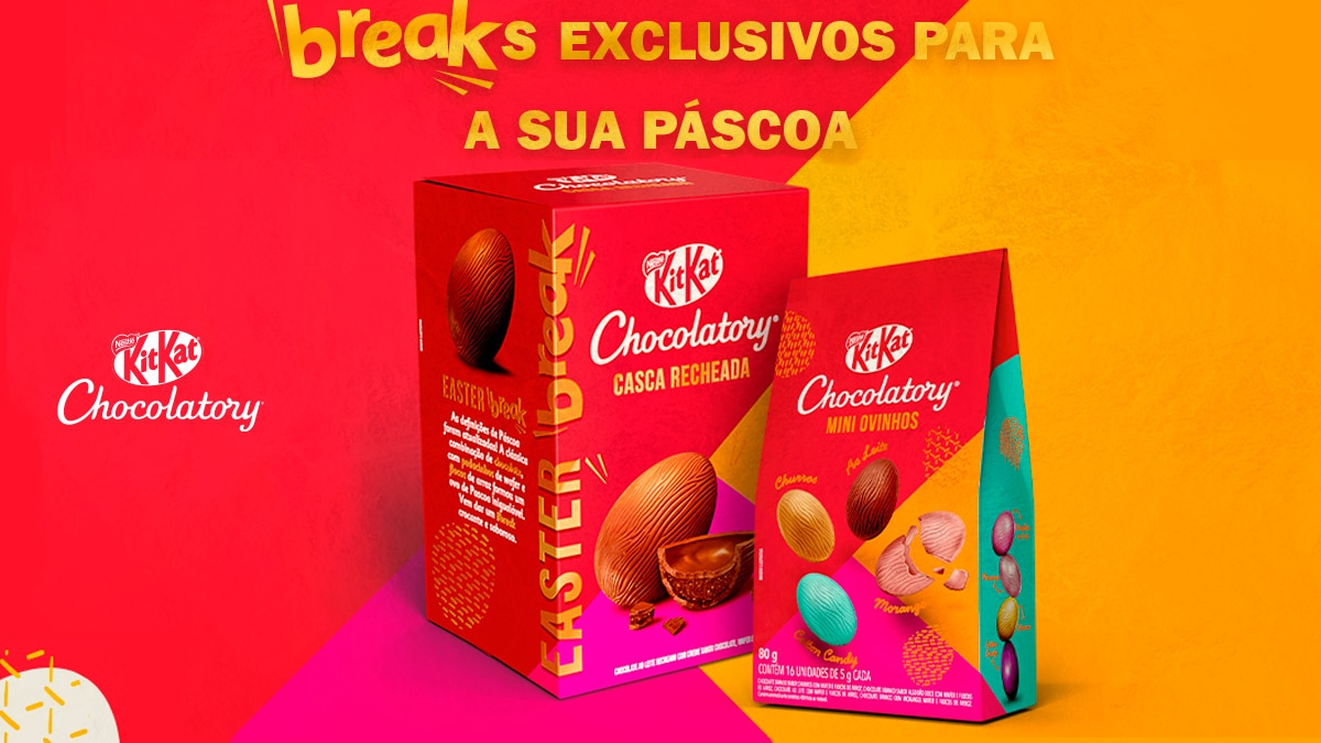Kitkat Chocolatory Apresenta Produtos Inéditos Para Páscoa